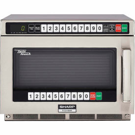 Sharp® Commercial Microwave Oven 0.75 Cu. Ft. 1800 Watt TwinTouch Controls RCD1800M
