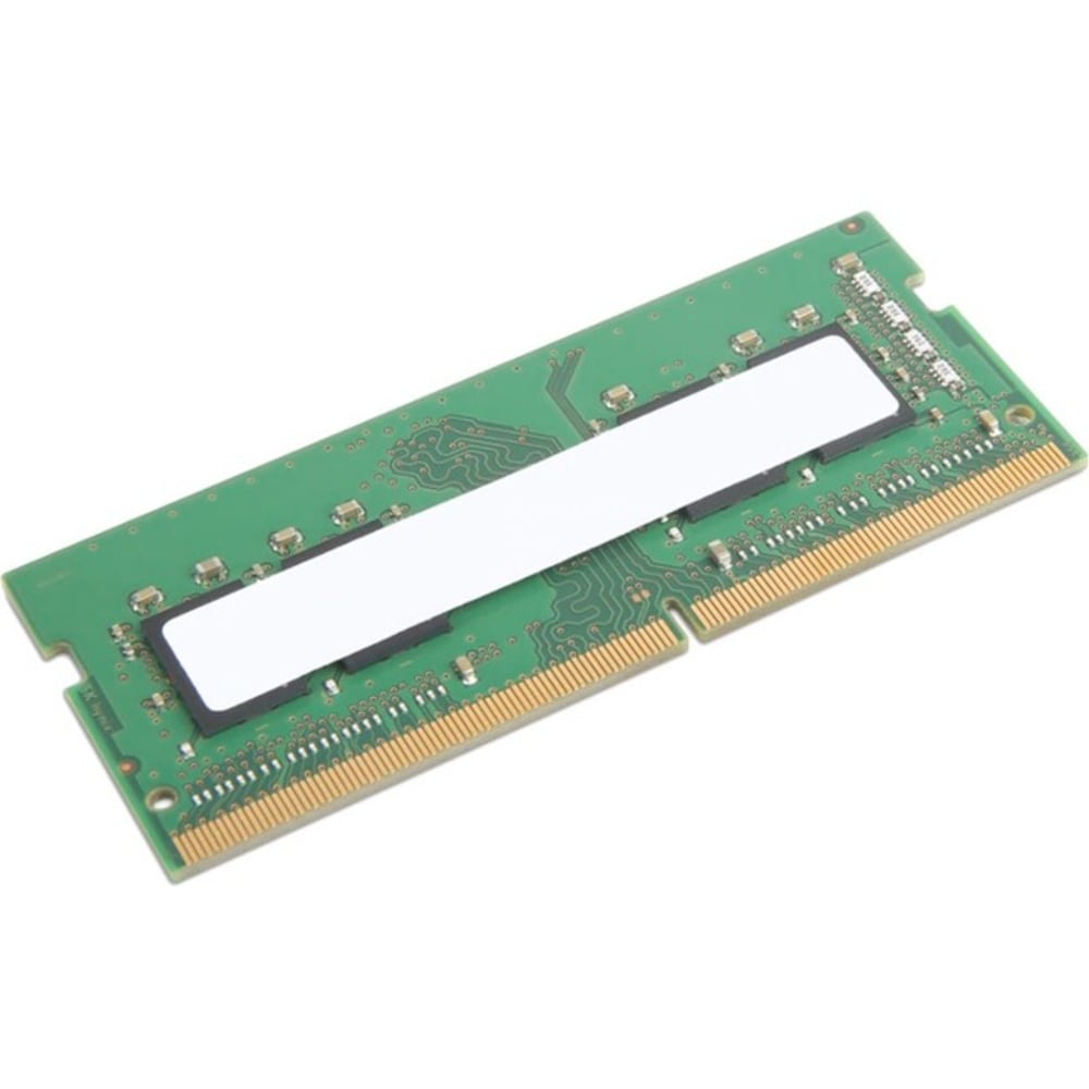 Lenovo 4GB DDR4 SDRAM Memory Module - For Notebook, Workstation - 4 GB - DDR4-3200/PC4-25600 DDR4 SDRAM - 3200 MHz - 260-pin - SoDIMM MPN:4X71A14571