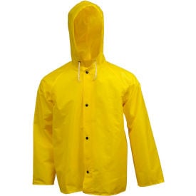 Tingley® J21107 Eagle™ Storm Fly Front Hooded Jacket Yellow Small J21107.SM