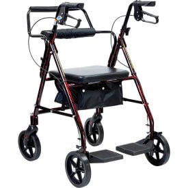 Dynarex DynaGo™ Duo Transport Rollator Black 10208