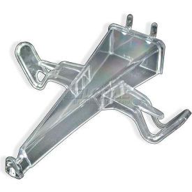Global Approved 800035 Open Eyeglass Holder For Pegboard/Slatwall Clear - Pkg Qty 25 800035