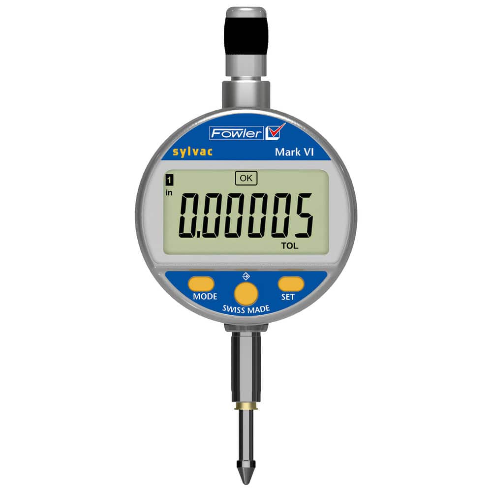 Electronic Test Indicators, Calibrated: No , Dial Diameter: 2.34in , Accuracy: 0.00012