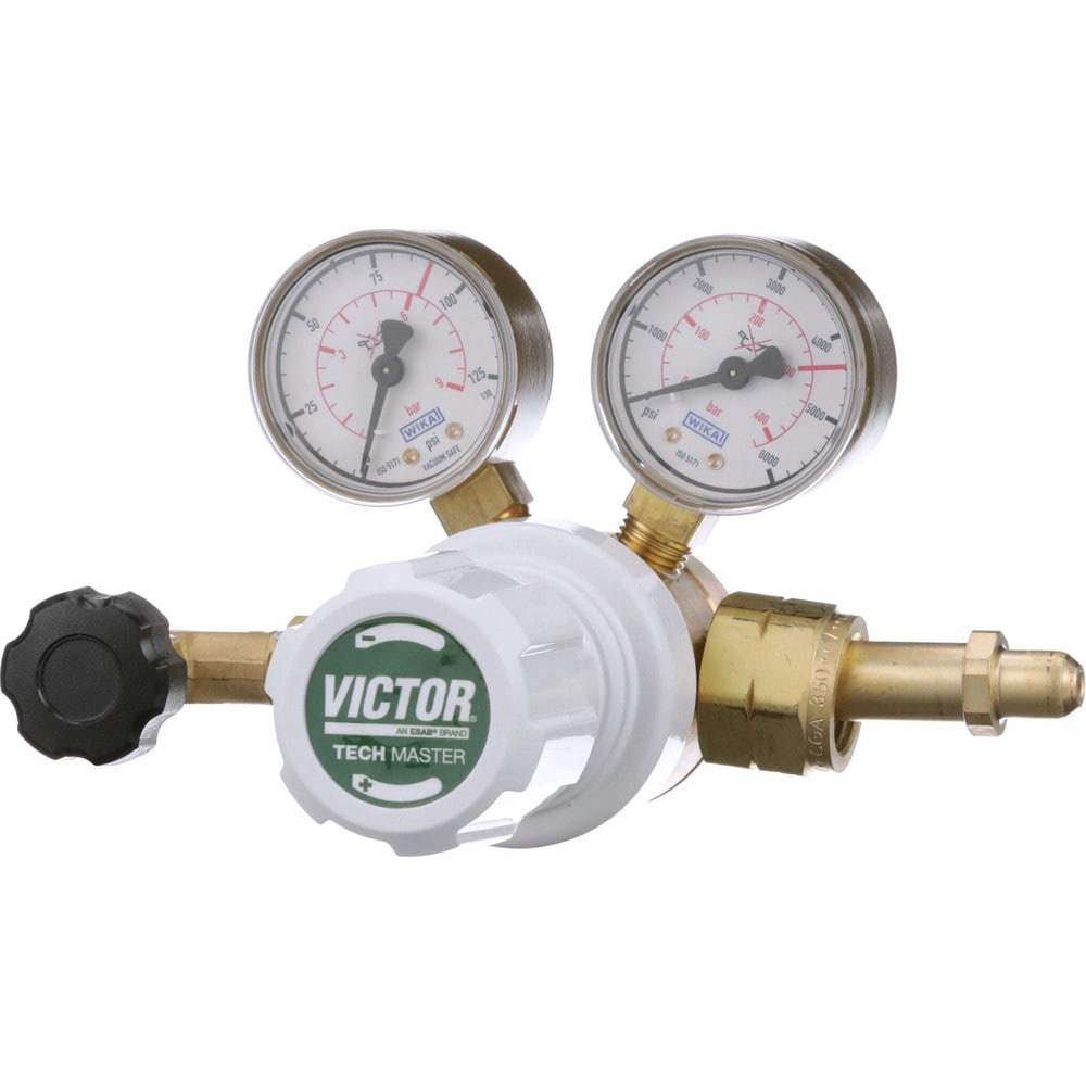 Welding Regulators; Gas Type: Fuel Gas ; Maximum Inlet Pressure (psi): 3000 ; Maximum Outlet Pressure: 90 ; CGA Inlet Connection: 350 ; Body Material: Brass ; Application: General Purpose MPN:4000-0035