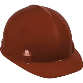 Jackson Safety® SC-6 Cap Style Hard Hat 4-Point Ratchet Suspension Brown 14836