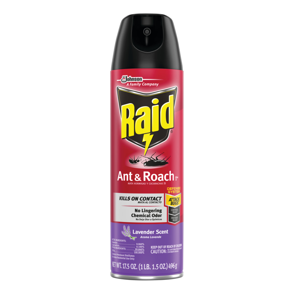 Raid Ant & Roach Killer, 17.5-Oz Spray MPN:660549EA