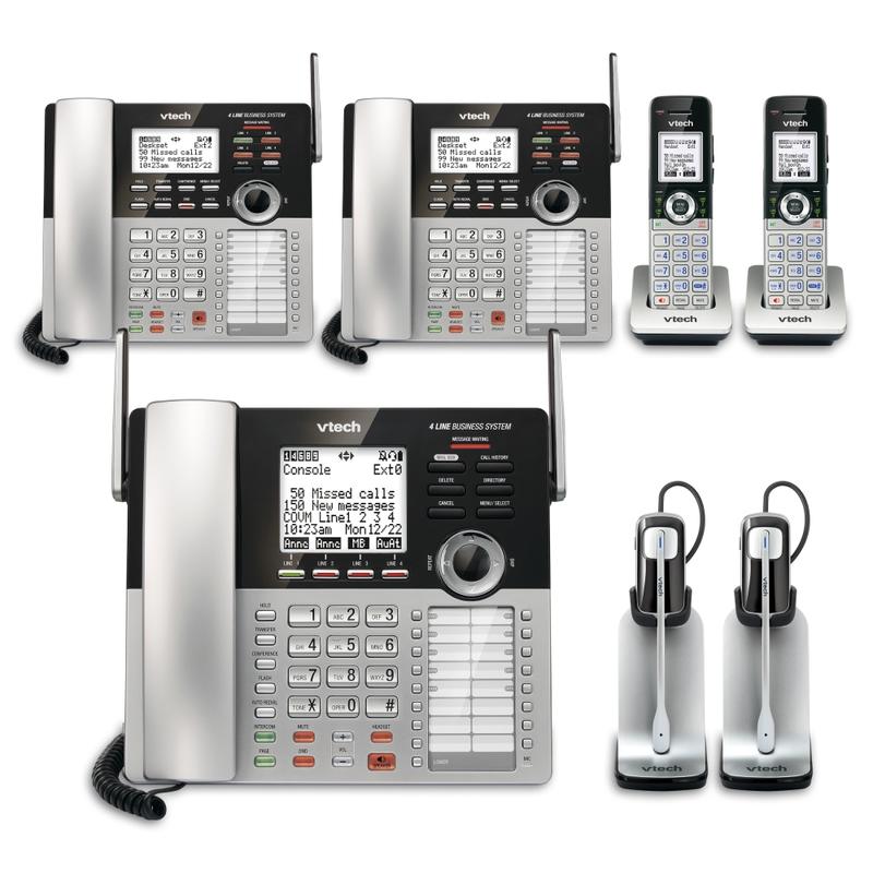 VTech CM18445 4-Line Small Business Office Phone System, 2 x 3 Bundle MPN:80-0914-00