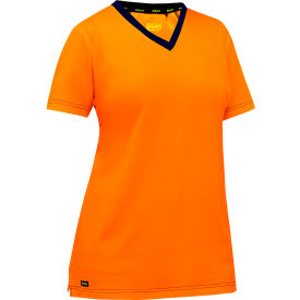 Pip Global Bisley® Women's Short Sleeve T-Shirt 3XL Hi-Vis Orange 310W1118-O/3X