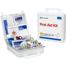First Aid Only First Aid Kit 50 Person ANSI Compliant Class A Plastic Case 91327