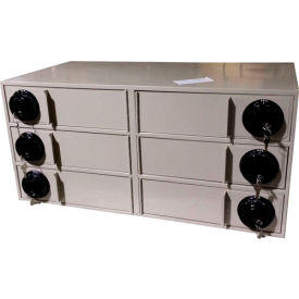 Fenco Banking Vault & Safe Interiors 6 Compartment 3306-17-I - 32-1/2