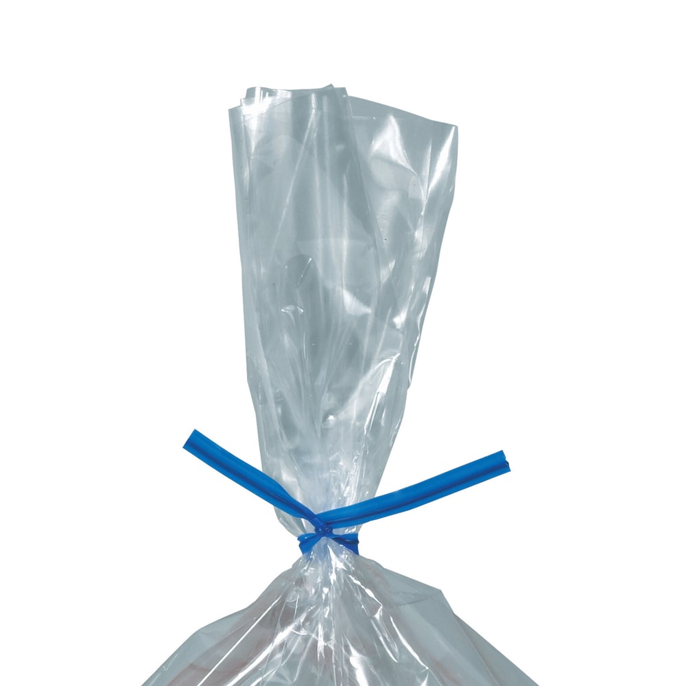 Partners Brand Plastic Twist Ties, 5/32in x 9in, Blue, Case Of 2, 000 MPN:PLT9B