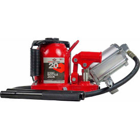 American Forge & Foundry Hydraulic Bottle Jack 20 Ton Super Duty Low Profile Air 5621SD