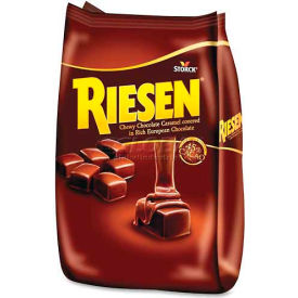 Riesen Chewy Chocolate Caramels Individually Wrapped 1.87 Lb. Bag STK398052