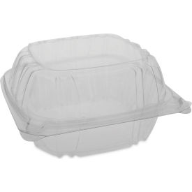 Pactiv Evergreen Sensation SmartLock Hinged Lid Container Clear 500/Carton YCI821600000