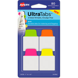 Avery® Ultra Tabs Repositionable Tabs Mini Tabs 1