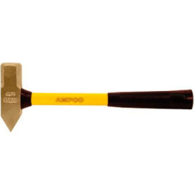 AMPCO® H-42FG Non-Sparking Cross Peen Hammer W/ Fiberglass Handle 3.5Lb 15