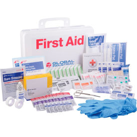 GoVets™ First Aid Kit 50 Person ANSI Compliant Plastic Case 289A761