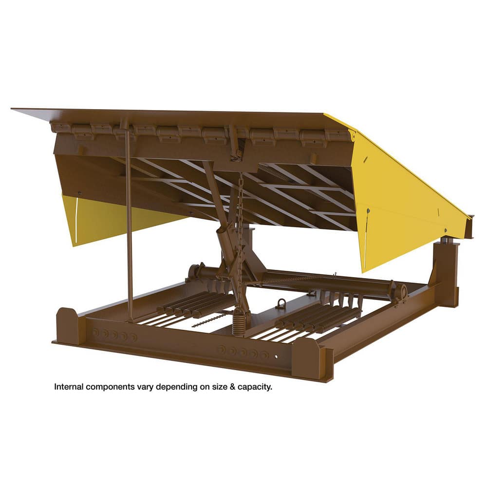 Dock Levelers, Edge-of-dock: No , Load Capacity: 30000 , Overall Width: 86 , Service Height Range: 12-12in , Overall Height (Decimal Inch): 24.0000  MPN:RR-76-30