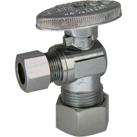 Kissler 1/4 Turn Angle Stop Chrome Plated 5/8