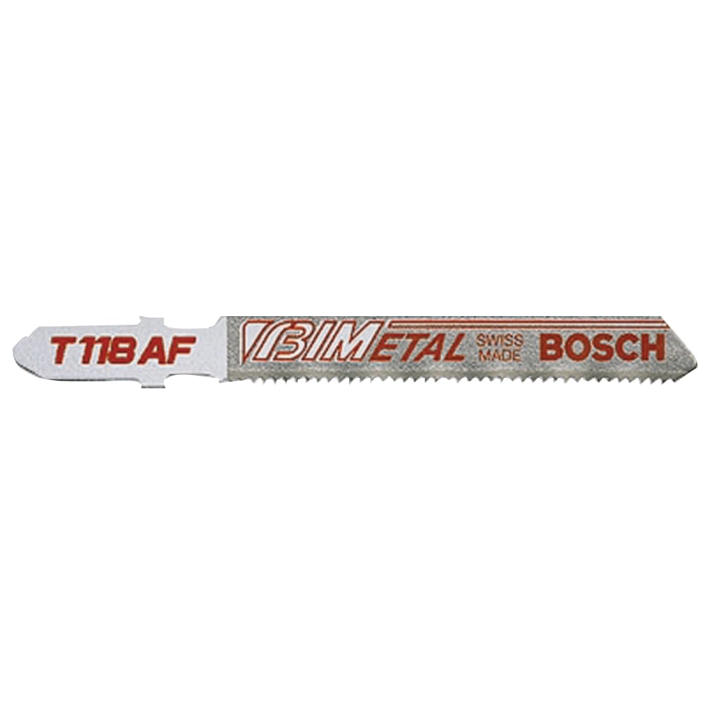 Bi-Metal Jigsaw Blades, 3 5/8 in, 17-24 TPI MPN:114-T118AF