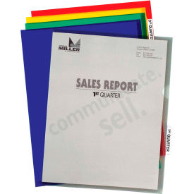 C-Line Products Project Folders with Index Tabs Assorted Colors 25/BX 62140