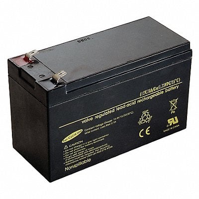 Sealed Lead Acid Battery 12VDC 7Ah MPN:CJ-9689