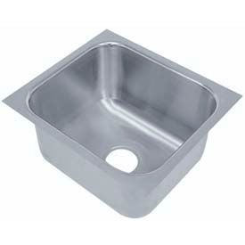 Advance Tabco® Under Mount Sink One Compartment 16L x 20W Bowl 12