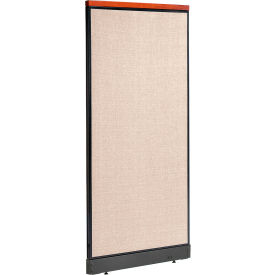 Interion® Deluxe Non-Electric Office Partition Panel with Raceway 36-1/4