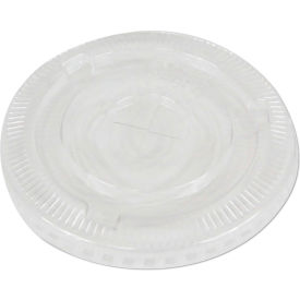 Boardwalk® Cold Cup Lids Fits 16-24 oz Cups PET Plastic Clear Pack of 1000 BWKPETSTRAW
