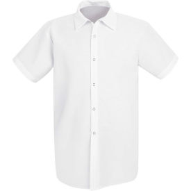 Chef Designs Long Cook Shirt White Spun Polyester Poplin Tall 2XL 5050WHSSLXXL