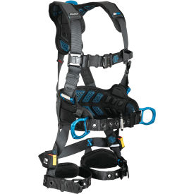 FallTech® FT-One Full Body 3D Belted Harness Quick Connect Chest & Tongue Buckle Legs 2XL 8127B2X - Pkg Qty 2