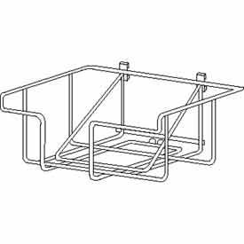 Wire Literature Basket For Bulletin Sign Holder - Chrome WSB2 - Pkg Qty 6