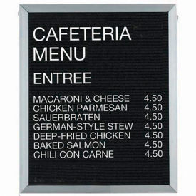 Aarco Aluminum Framed Letter Board Message Center - 24