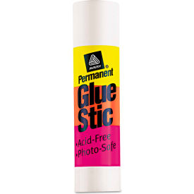 Avery® Permanent Glue Stics Clear Application 1.27 oz Stick 00196