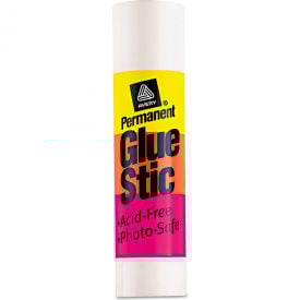 Avery® Permanent Glue Stics Clear Application 1.27 oz Stick 00196