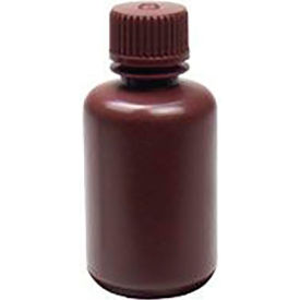 United Scientific™ Reagent Bottle Narrow Mouth HDPE 60ml Capacity Amber Pack of 72 33425