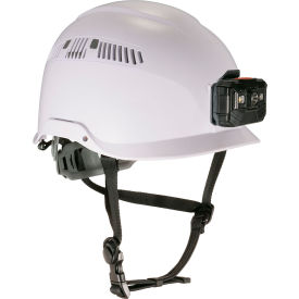 Ergodyne® Skullerz® 8977LED Safety Helmet w/ LED Light Type II Class C One Size White 60265