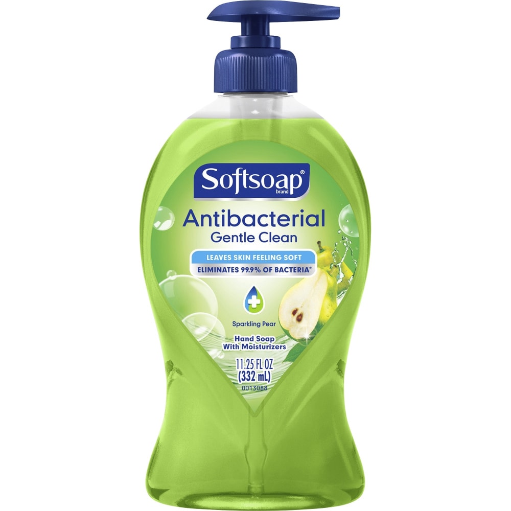 Softsoap Antibacterial Liquid Hand Soap, Sparkling Pear Scent, 11.3 Oz MPN:US07326A