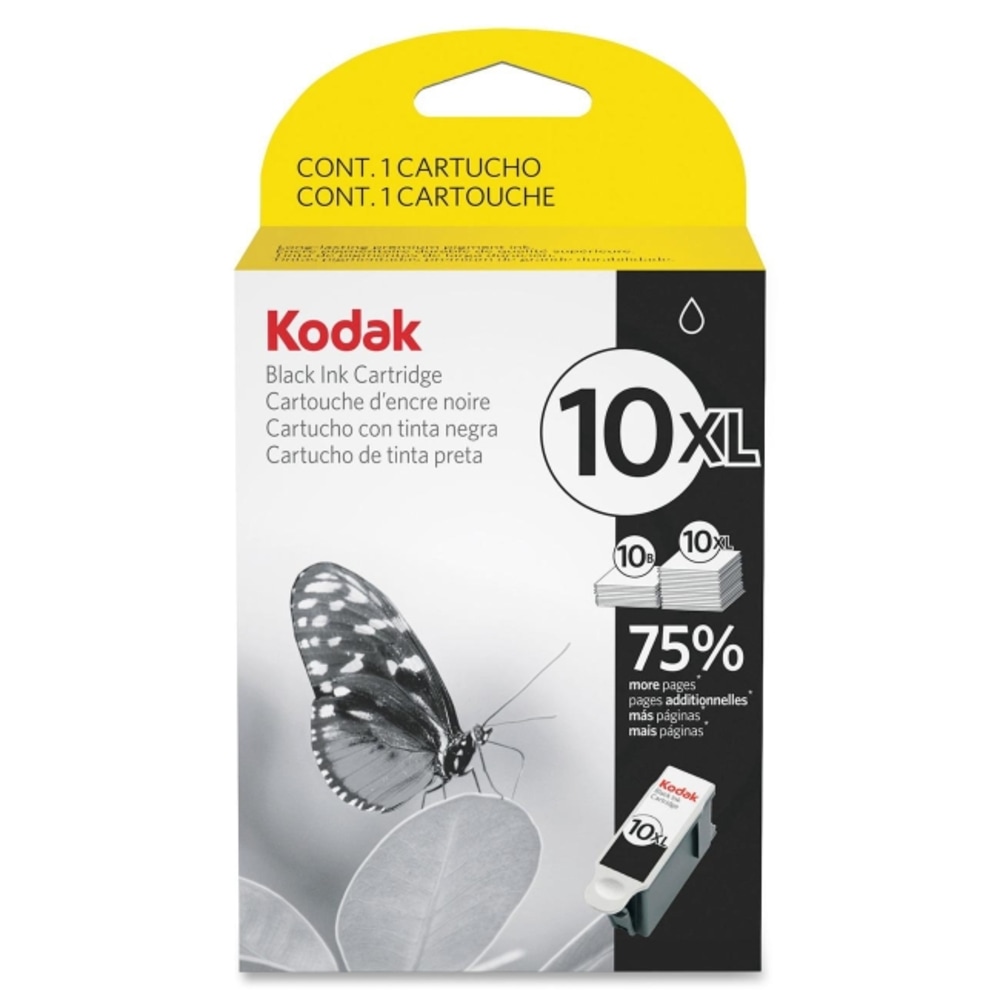 Kodak 10XL High-Yield Black Ink Cartridge, 8237216 (Min Order Qty 3) MPN:8237216