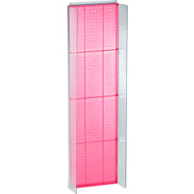 Global Approved 700356-PNK Pegboard Powerwing Display 16.75