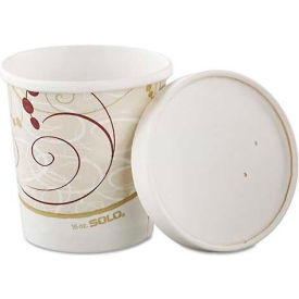 SOLO® Flexstyle Double Poly Food Combo Packs 16 oz Symphony 25 Combos/Sleeve 10 Sleeves/CT SCC KHB16ASYM