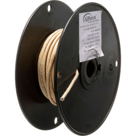 Allpoints 38-1296 High Temperature Wire; #12 Gauge; Stranded MG; Tan; 50' Roll 381296