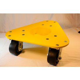 Bond® Steel Triangular Cup Dolly 4200 - Thermoplastic Wheels - 1500 Lb. Capacity 4200 DOLLY/GFPO