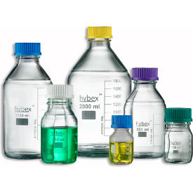 Benchmark Scientific Hybex™ Media Storage Bottle with Standard (GL45) Blue Cap 100ml 10/Pk B3000-100-B