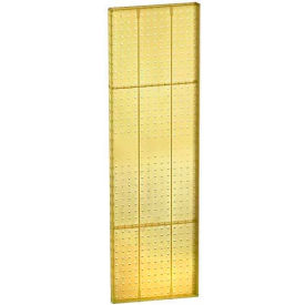 Global Approved 771344-YEL Pegboard Wall Panel 13.5