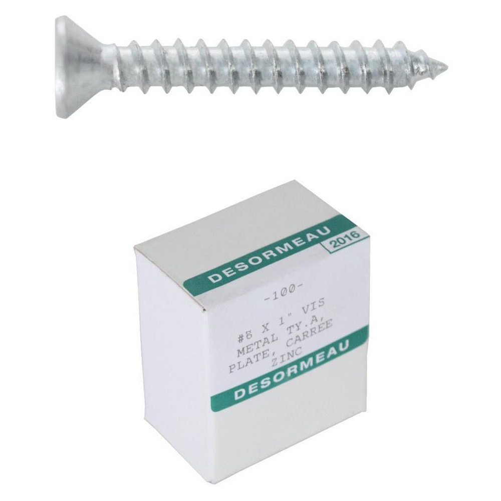 Framing Pipe Accessories; Accessory Type: Counter Screws ; For Use With: Flexpipe Systems ; Material: Steel; Galvanized Iron ; UNSPSC Code: 40175300 MPN:F-SF81 - Pkg Qty 100
