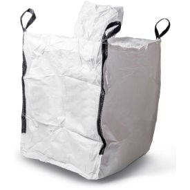 Commercial FIBC Bulk Bags - Spout Top Spout Bottom 3000 Lbs Uncoated PP 35 x 35 x 70 - Pack Of 5 GL70USS-5