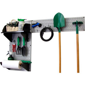 Wall Control Pegboard Garden Tool Board Organizer Gray/Black 48