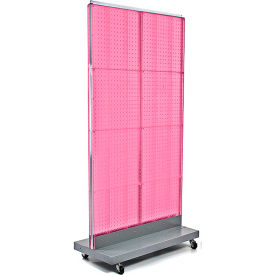 Global Approved 700732-PNK Pegboard Floor Display 32