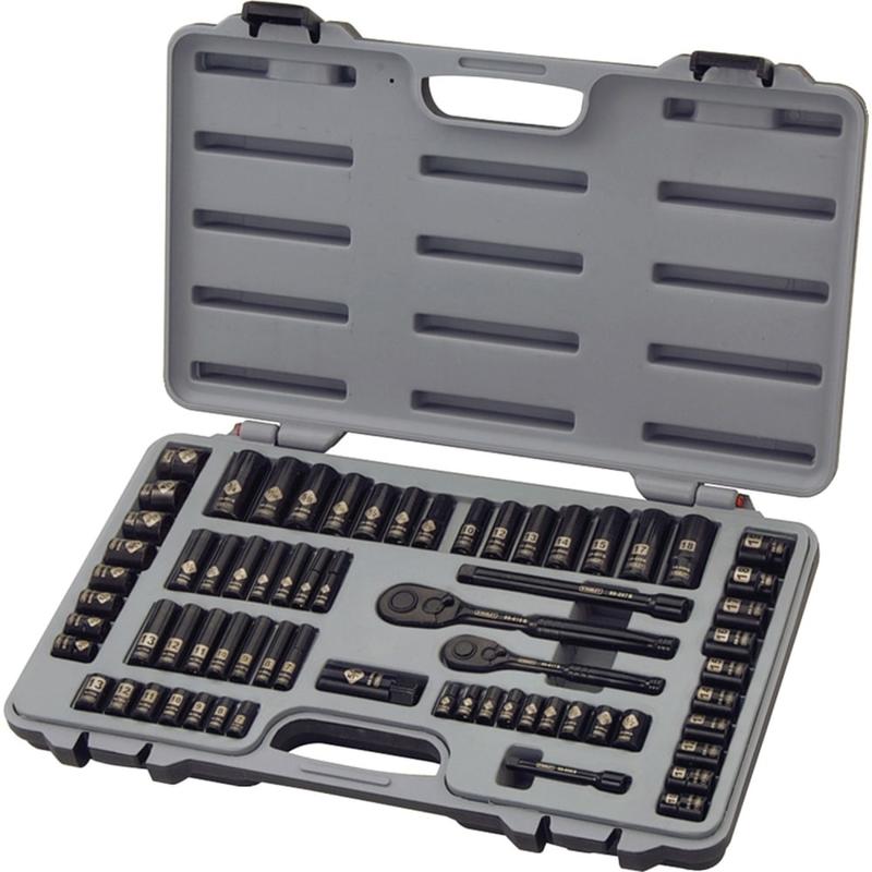 Stanley 69 Piece Socket Set - Black MPN:92-824HB