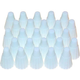 Allpoints 85-1037 High Temperature Small Porcelain Wire Connectors - 25/Pack 851037